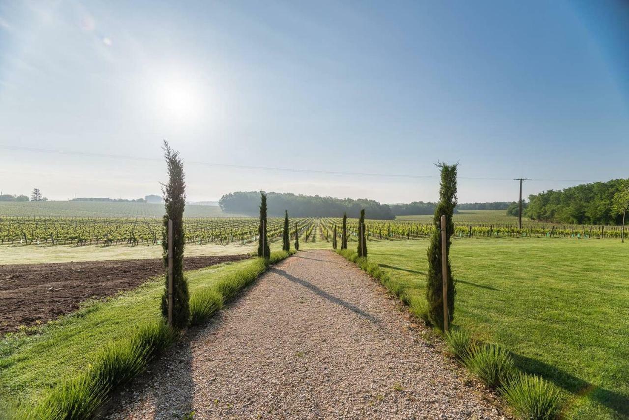 Luxury French Stone Country House Villa Pellegrue Esterno foto